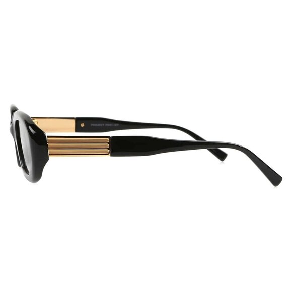 New PROJEKT PRODUKT Capsule Project 6 Black Cat Eye GE-CC2 C01 Sunglasses Women - Picture 3 of 4